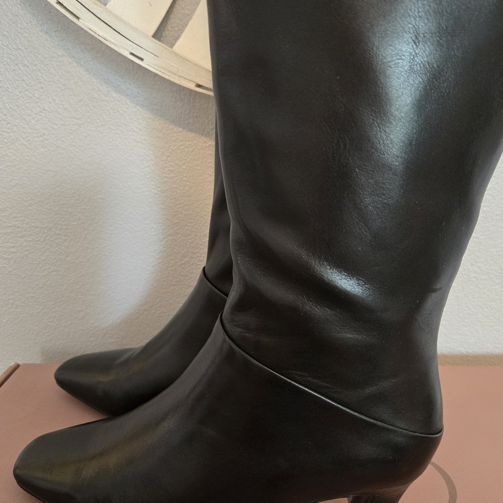 Sarto Franco Sarto Andria Boots Elegant Black Knee-High Women's Boots - Picture 11 of 14